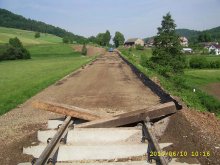 Bau des Gleisanschlusses Tłumaczów-Ścinawka - 2/5