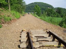 Bau des Gleisanschlusses Tłumaczów-Ścinawka - 4/5